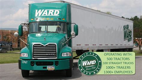 With the rise of e-commerce and the need for efficient transportation, there has never been a better time. . Ward trucking jobs